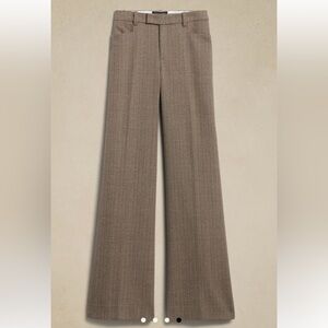 NWT Wide Leg Italian Wool Dress Pants